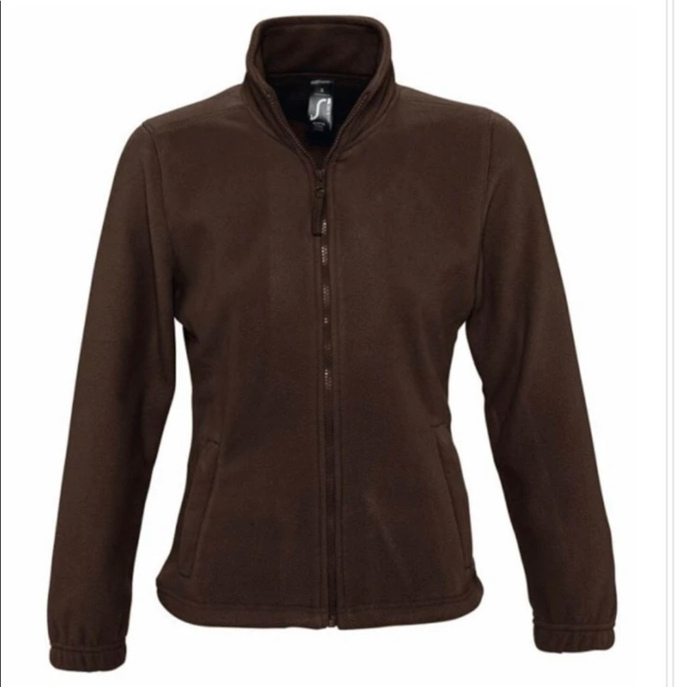 Brown Kenyon Full Zip-Up Fleas